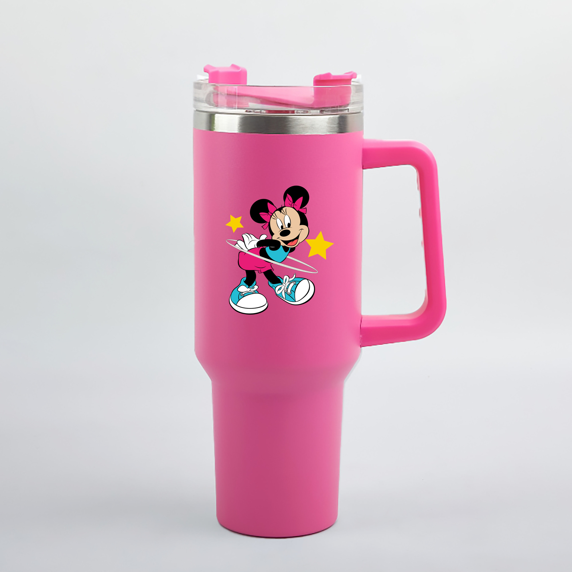 （画像用） ミッキーマウス Mickey Mouse 1200mL車用タンブラー（カラープリント）